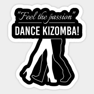 Dance Kizomba Urban Kiz Kizombero Kizz Sticker